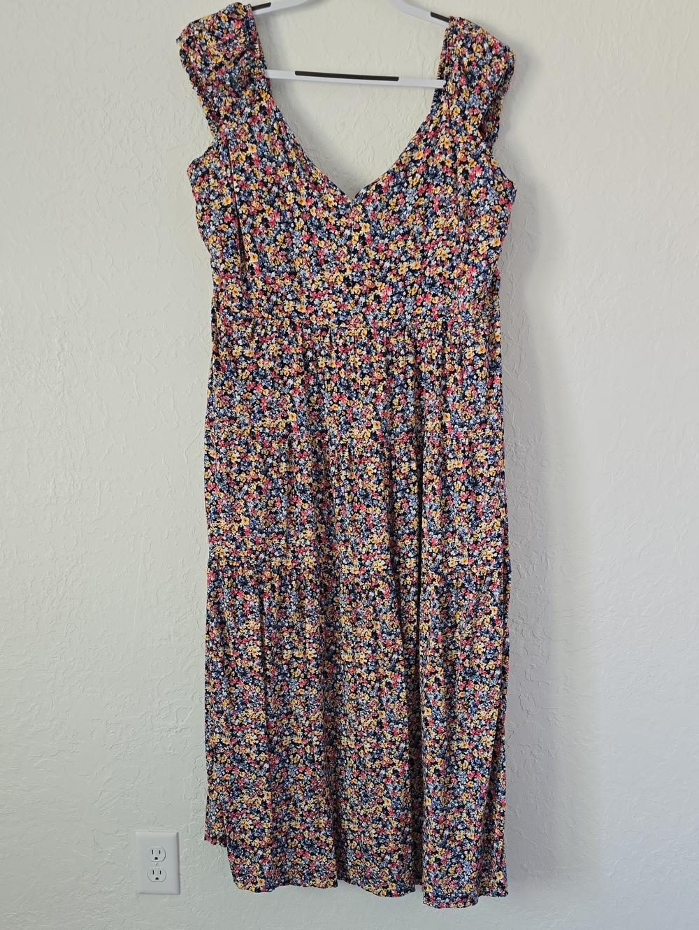 Floral Old Navy Dress 3x Like New Romantic, Cottagecore
